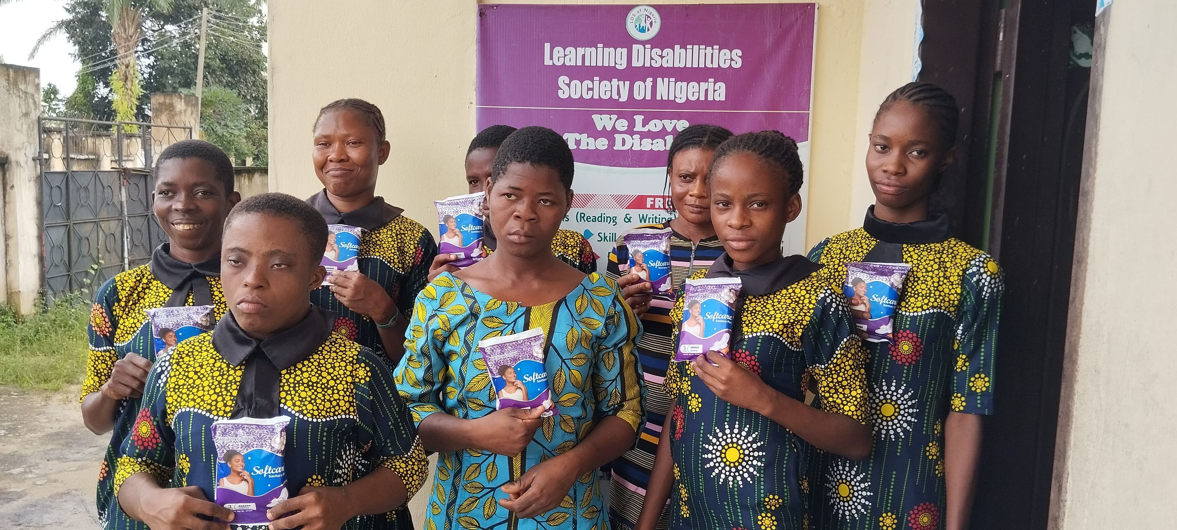 Today was PAD A GIRL CHILD At LDSN.
