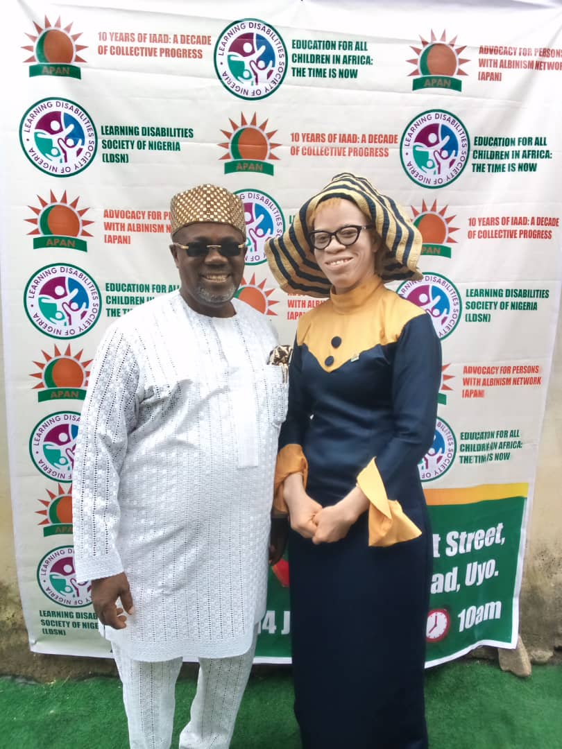 REPORT OF LDSN CAREER DAY CELEBRATION IN  PARTNERSHIP WITH ADVOCACY FOR PERSONS WITH ALBINISM NETWORK (APAN)